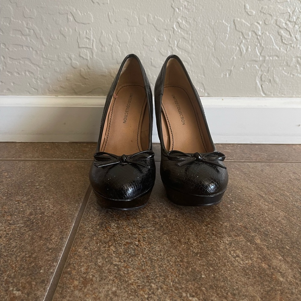 Black Platform Heels